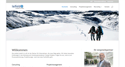 Desktop Screenshot of leifeld-online.com
